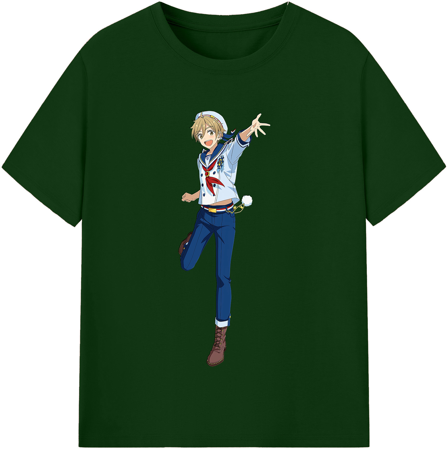 （画像用） あんさんぶるスターズ! Ensemble Stars 綿100％半袖Tシャツ（フロントプリント）